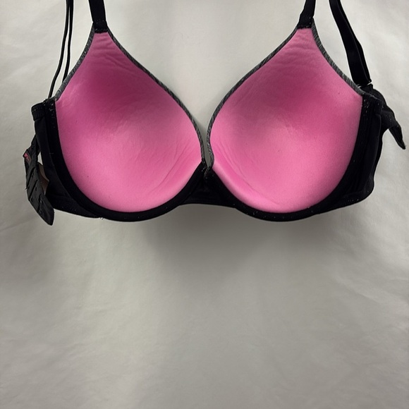 PINK Victoria’s Secret 34DD Bra Push Up Gray - Picture 8 of 10